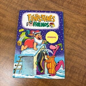 THE FLINTSTONES AND FRIENDS ANNUAL 1988 Printed In Italy Hanna Barbera